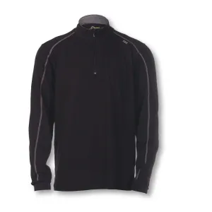 Men's Bamboo-Cotton Base Layer ¼ Zip Jersey