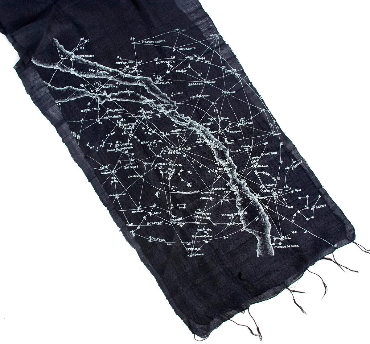 Milky Way Galaxy Silk Scarf