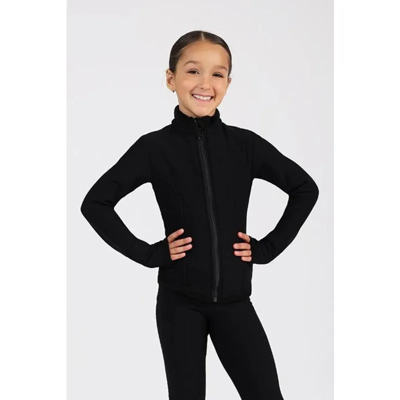 Mondor Girl's 24490 Sequin Figure Skating Jacket