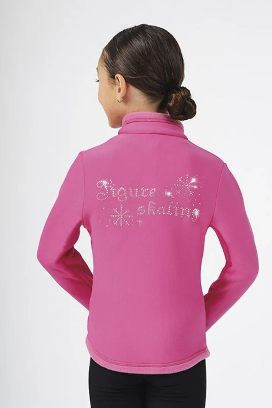 Mondor Girl's 24493 Sequin Figure Skating Polartec Jacket