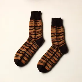 Multicolor - Kumaun Hand Knitted Woolen Socks (Adult)