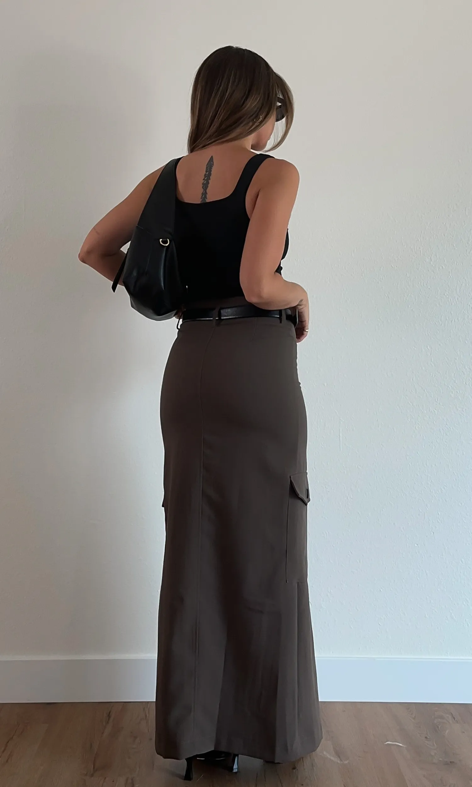 Muse Cargo Maxi Skirt - FINAL SALE