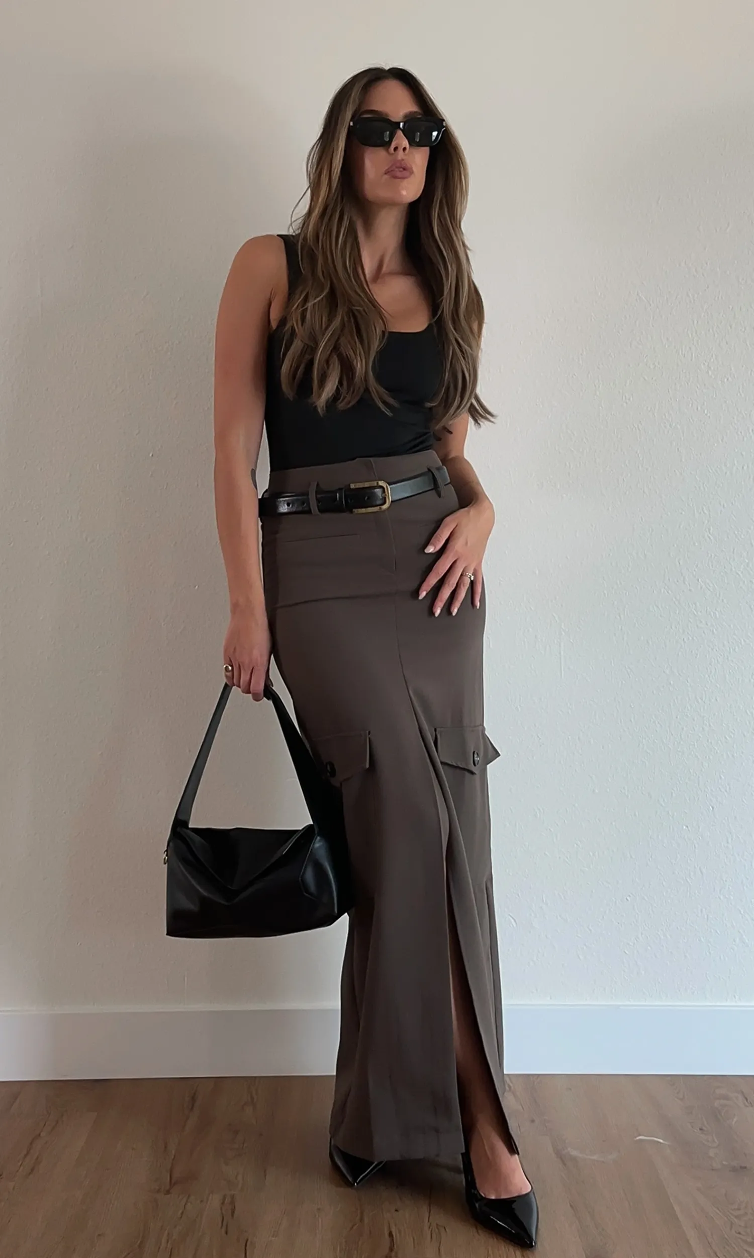 Muse Cargo Maxi Skirt - FINAL SALE