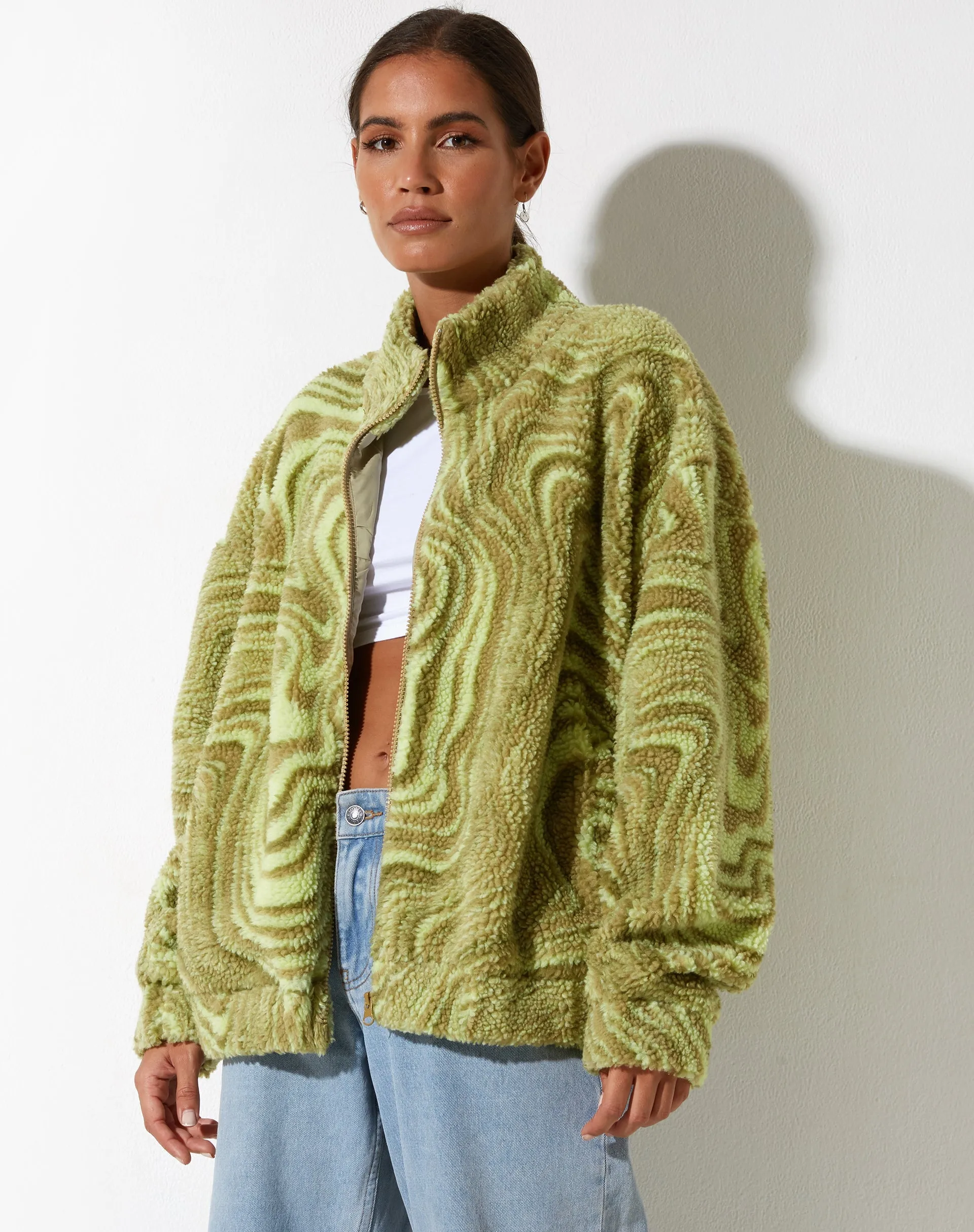 Nereo Jacket in Ripple Green