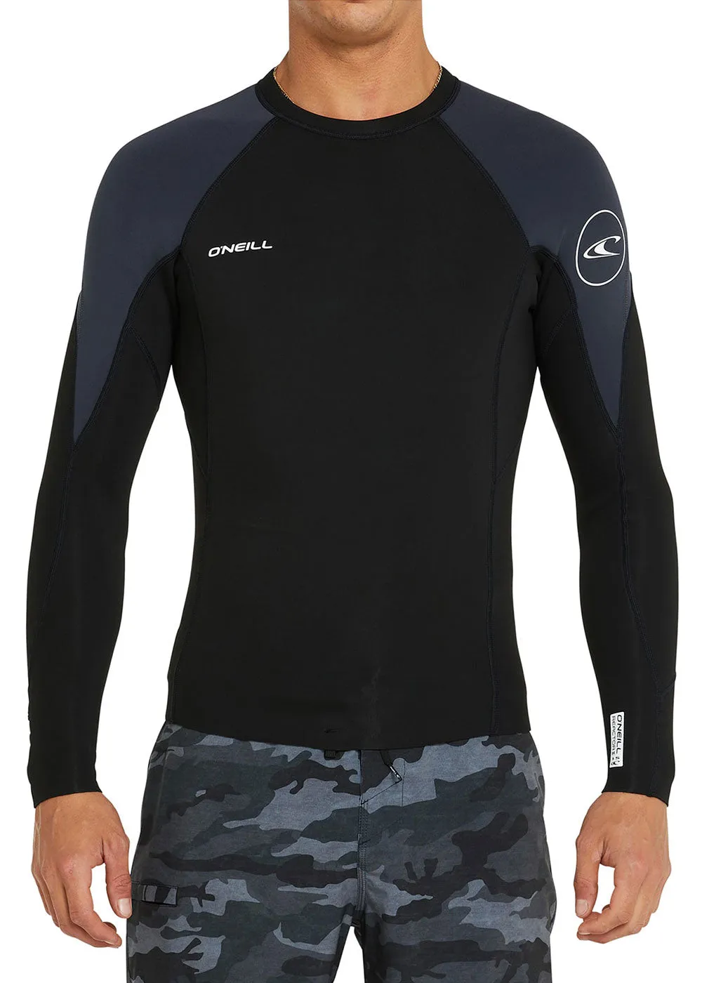 ONeill Mens Reactor 1.5mm Long Sleeve Wetsuit Jacket