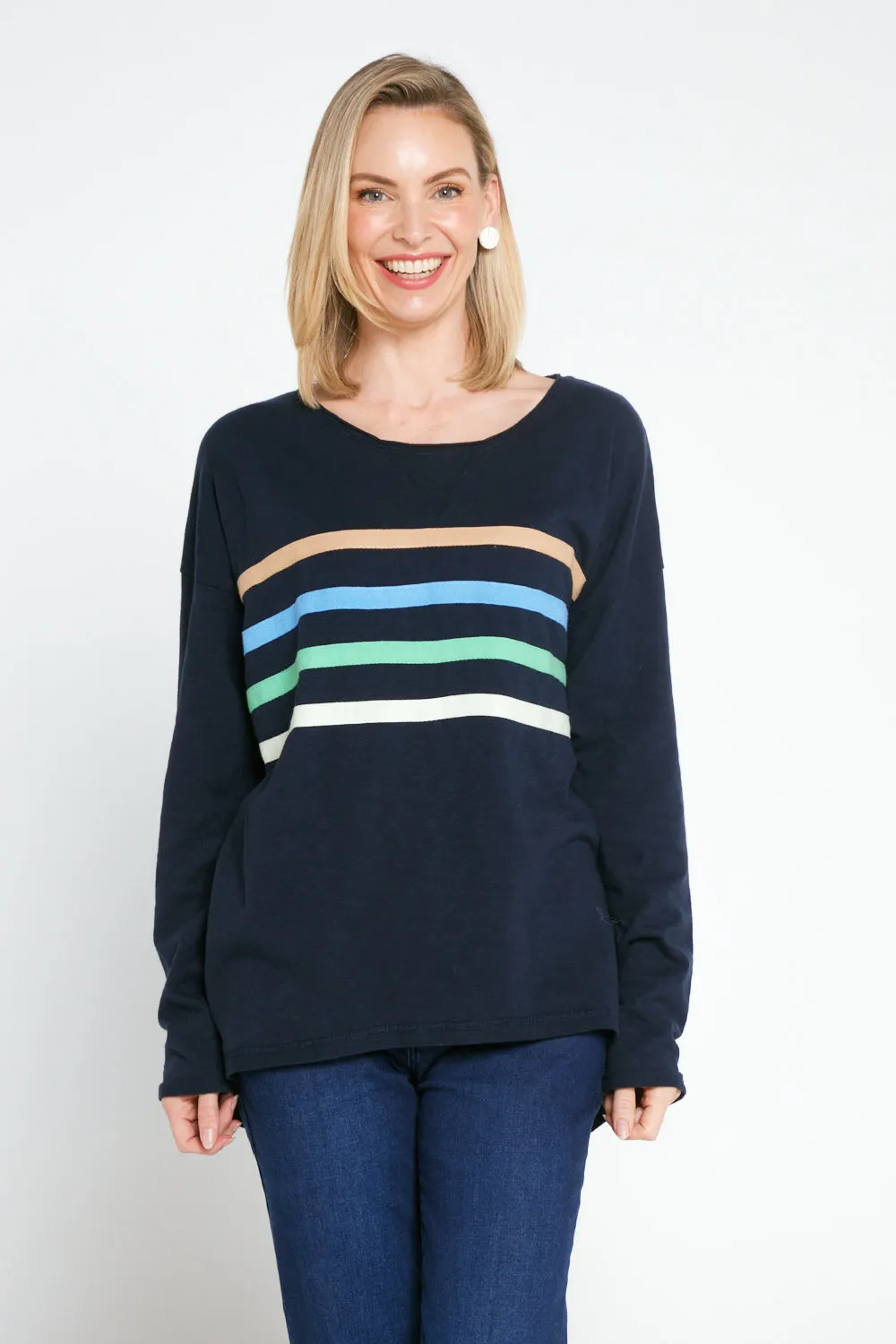 Outlook Sweater - Dark Sapphire