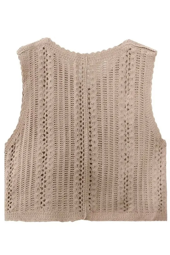 Posie Knit Vest - FINAL SALE