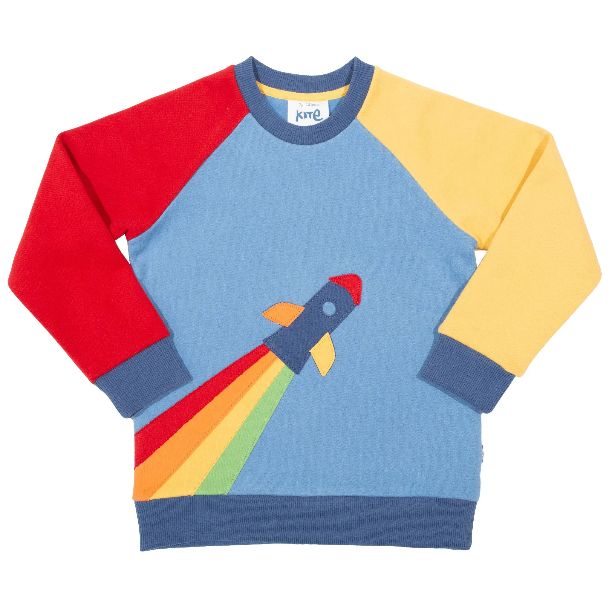 Rainbow rocket sweatshirt