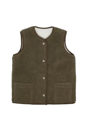 Reversible Sherpa Vest