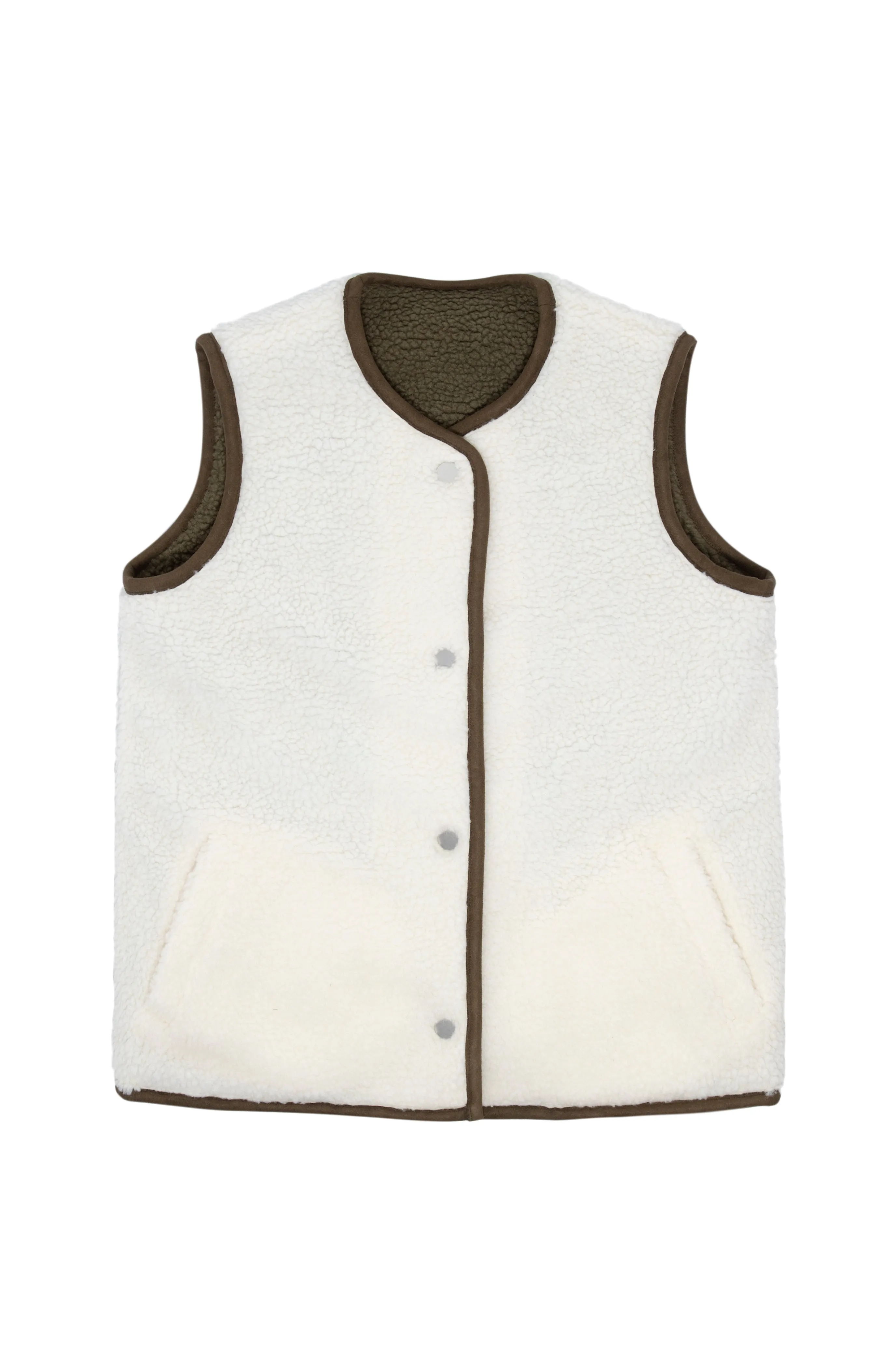 Reversible Sherpa Vest