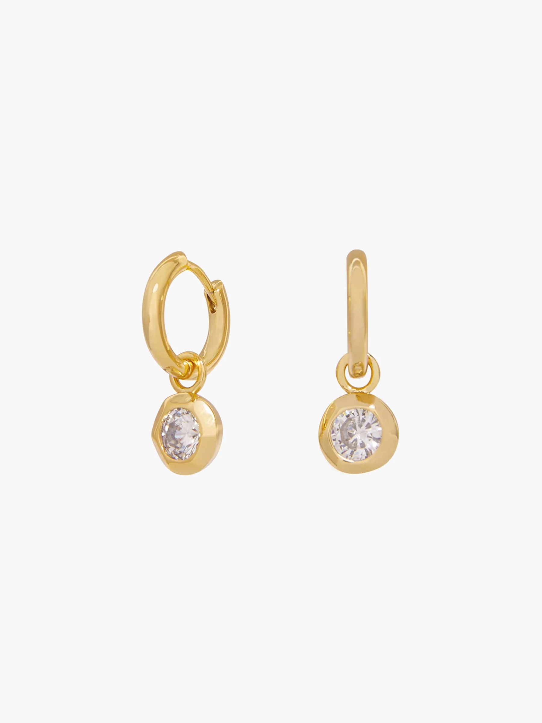 Rio Charm Hoop Earrings