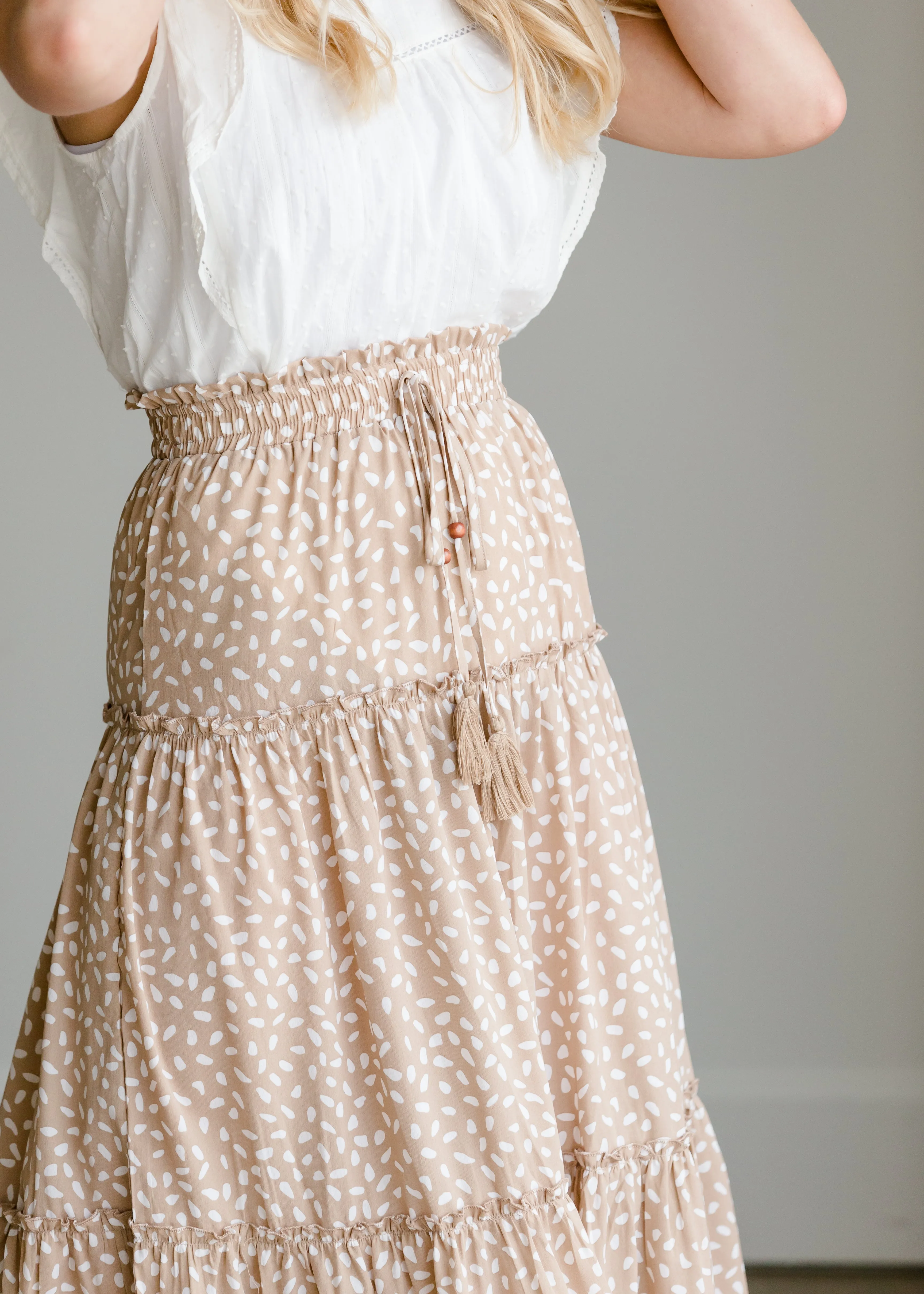 Ruffled Tiered Maxi Skirt - FINAL SALE