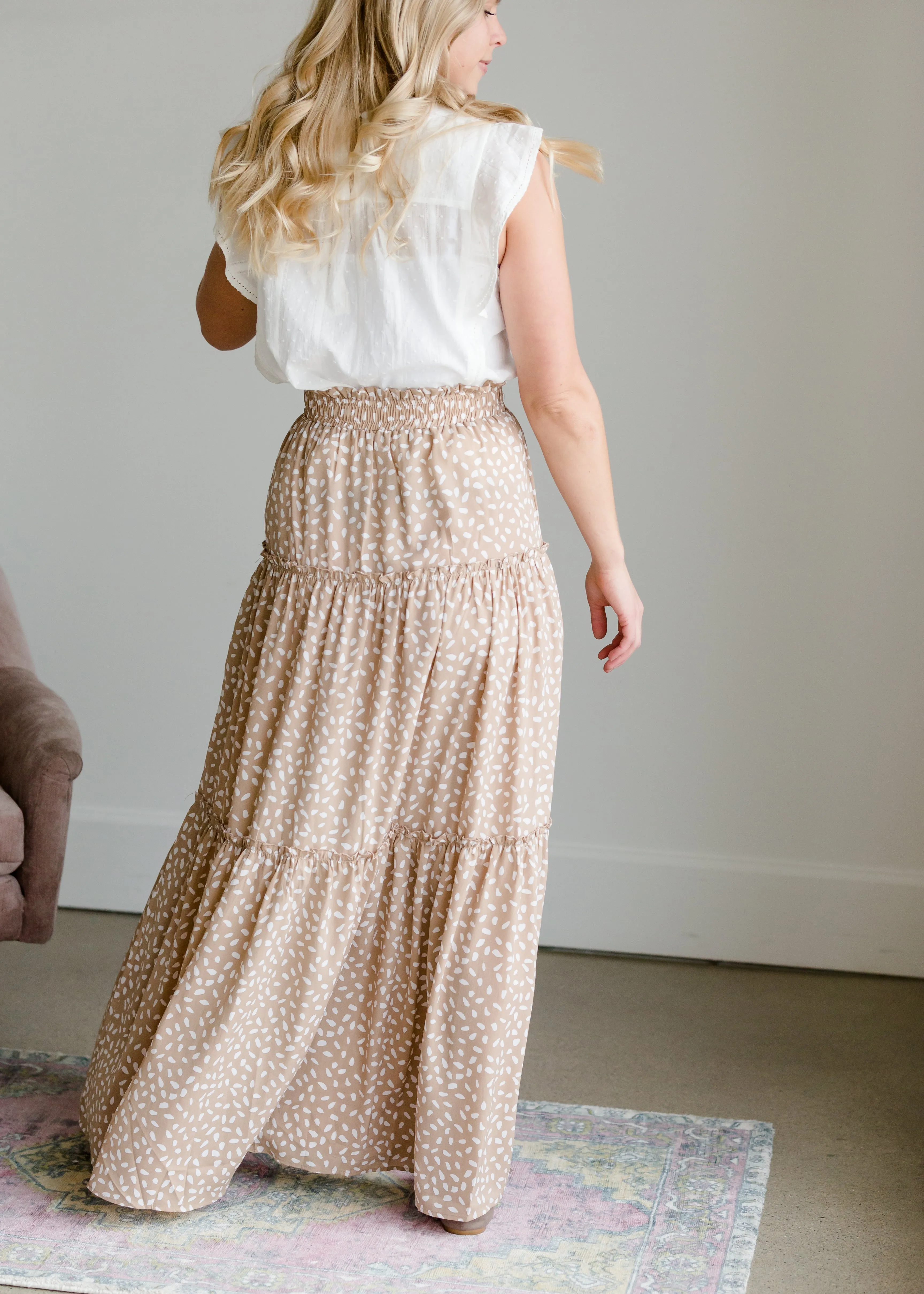 Ruffled Tiered Maxi Skirt - FINAL SALE