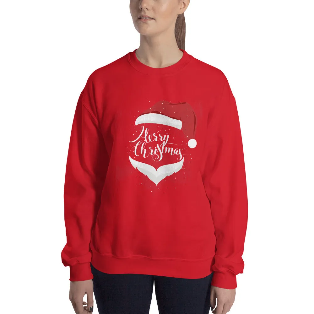 Santa Merry Christmas Women's Sweatshirt