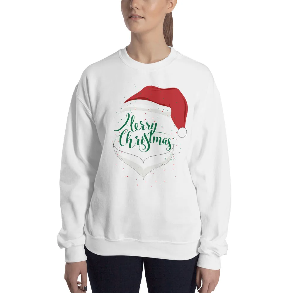 Santa Merry Christmas Women's Sweatshirt