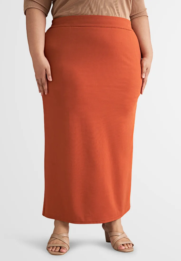 Saylor Minimalist Elegant Pencil Skirt