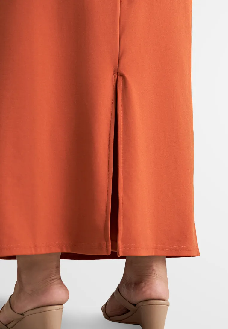 Saylor Minimalist Elegant Pencil Skirt