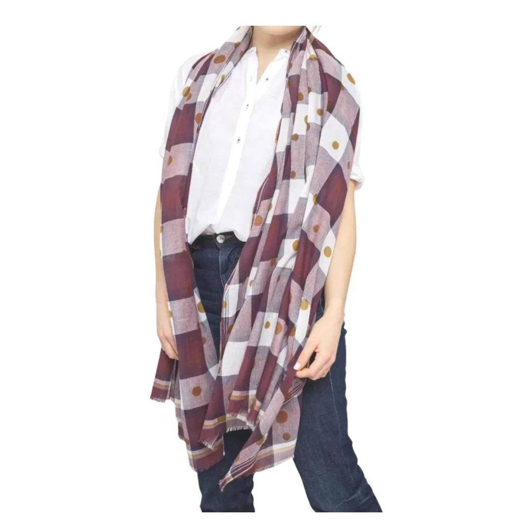 SCARF 426 (PLUM)