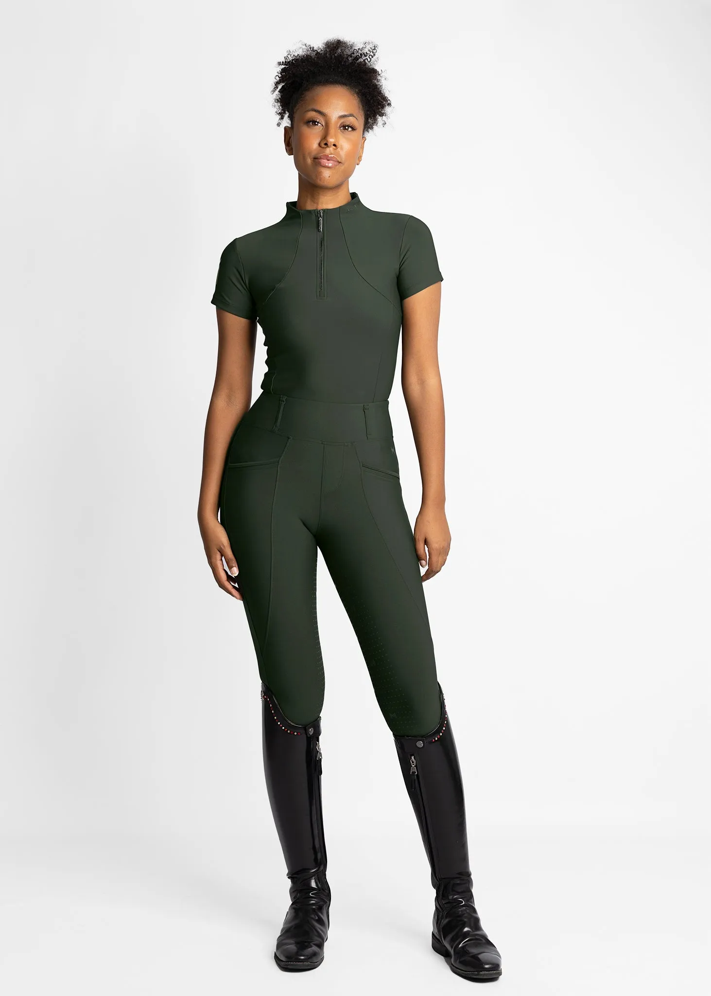 Short Sleeve Base Layer (Hunter Green)