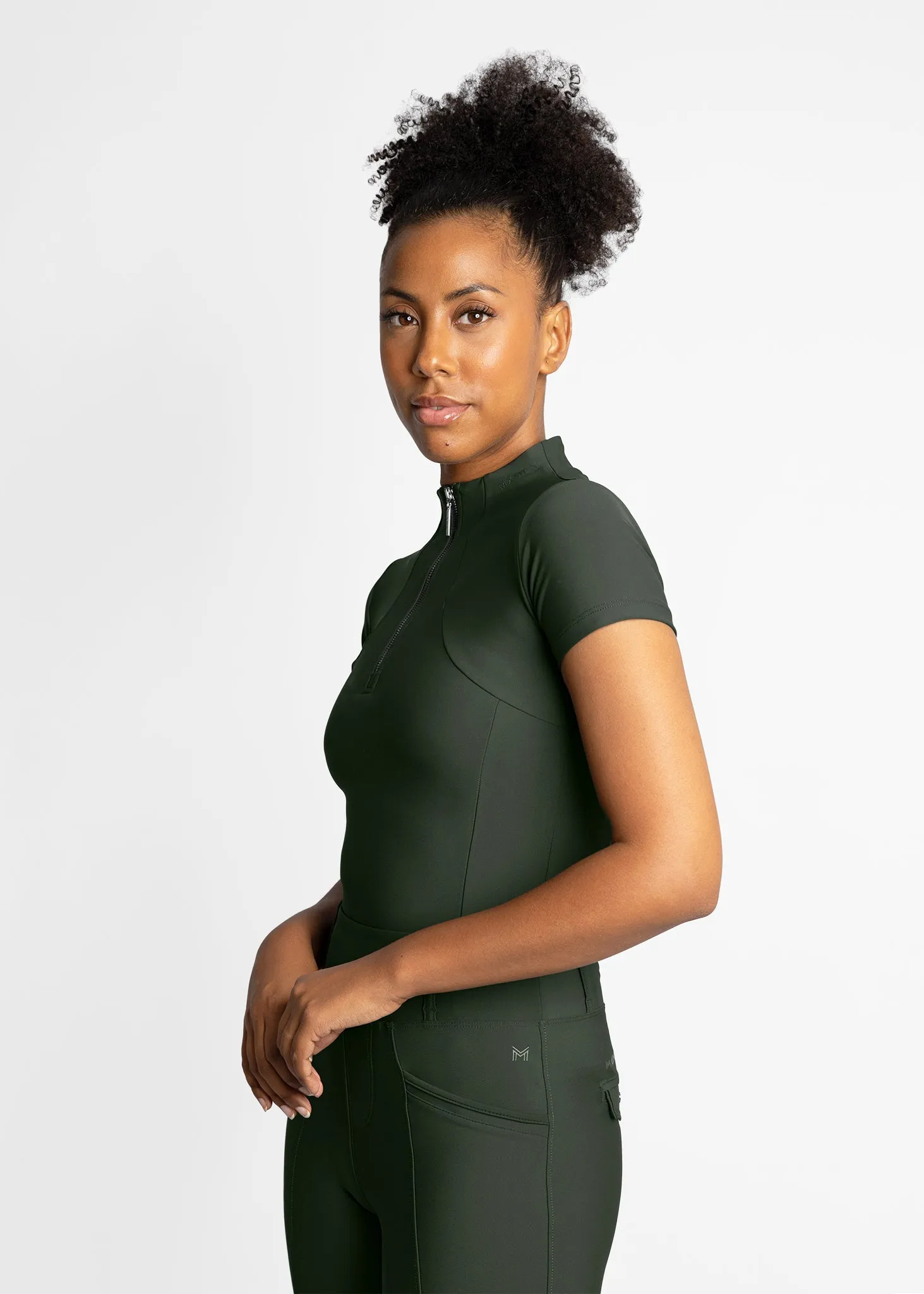 Short Sleeve Base Layer (Hunter Green)