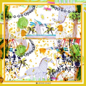 Silk Scarf Of Wonderful World: Once Upon A Time