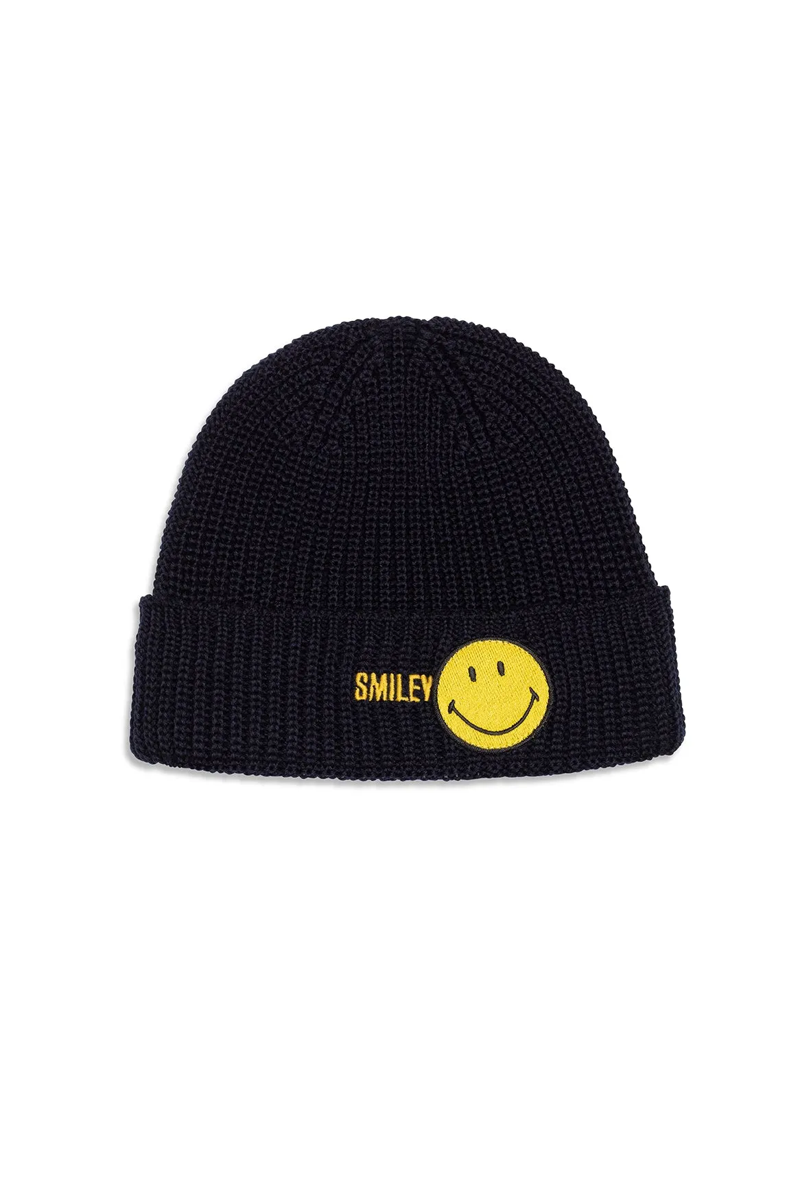 Smiley sailor hat in wool - SAINT JAMES x Smiley (NAVY)