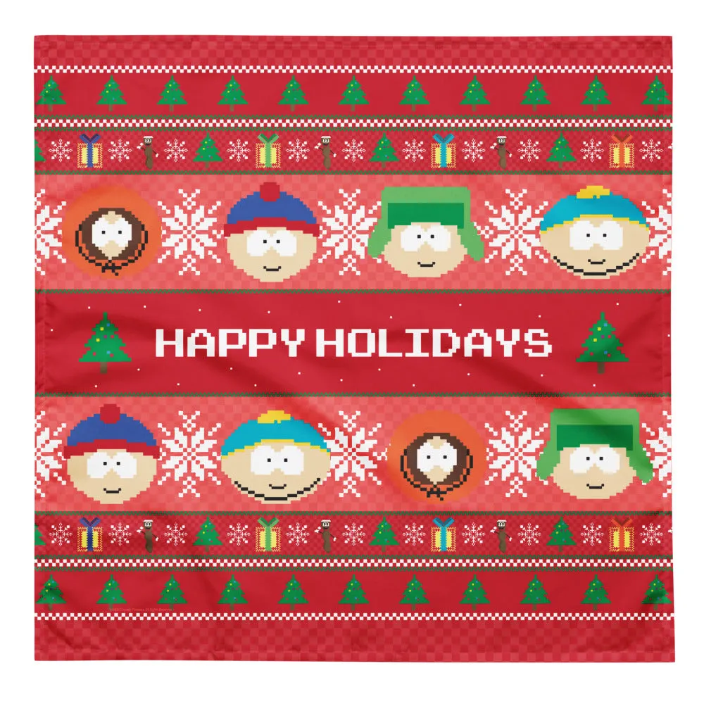 South Park Happy Holidays Pet Bandana