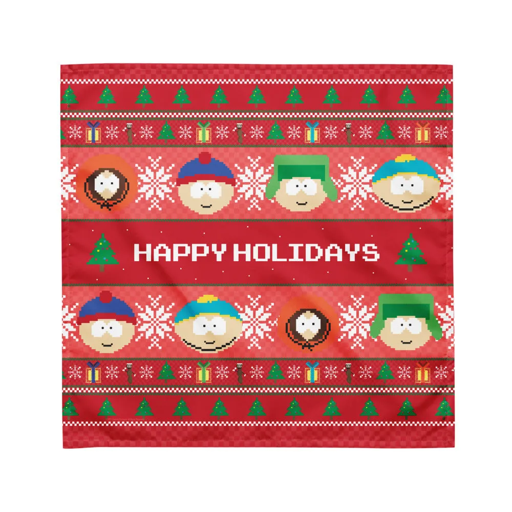 South Park Happy Holidays Pet Bandana