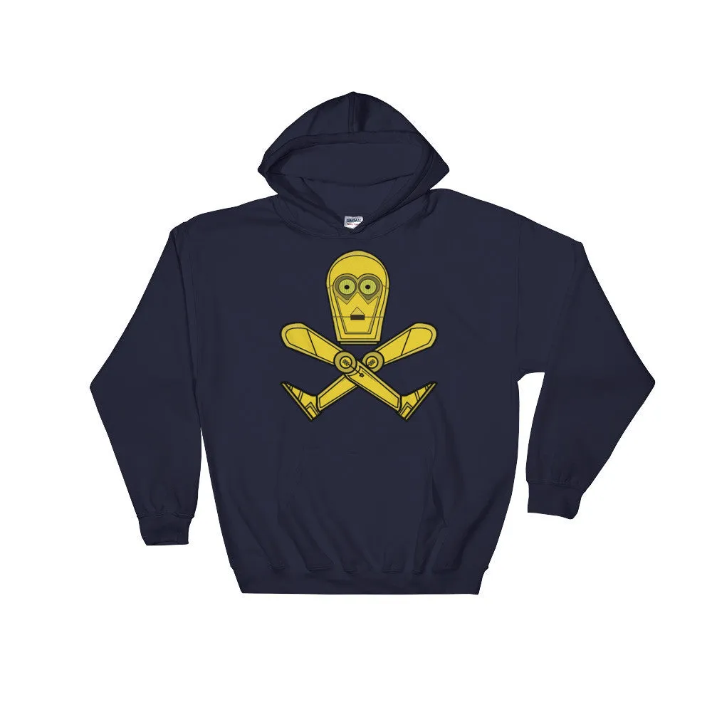 Space Pirate Flag Hoodie