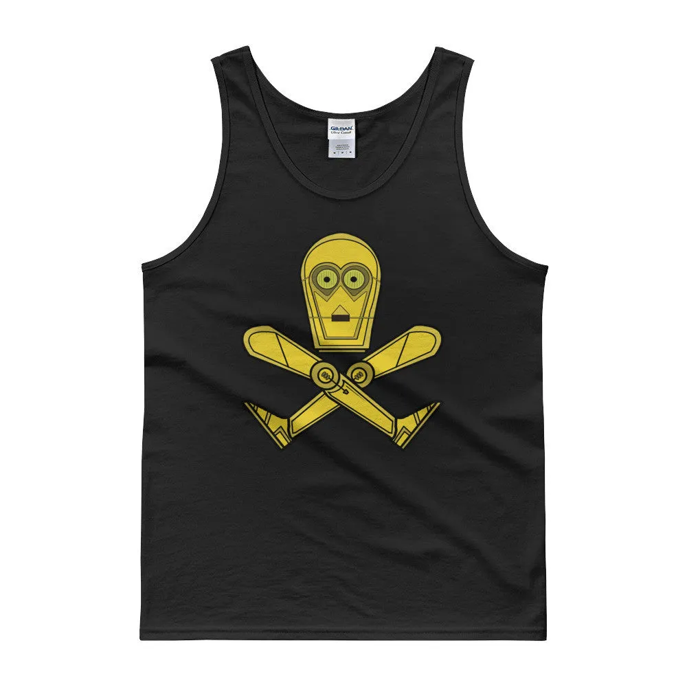 Space Pirate Flag Tank Top