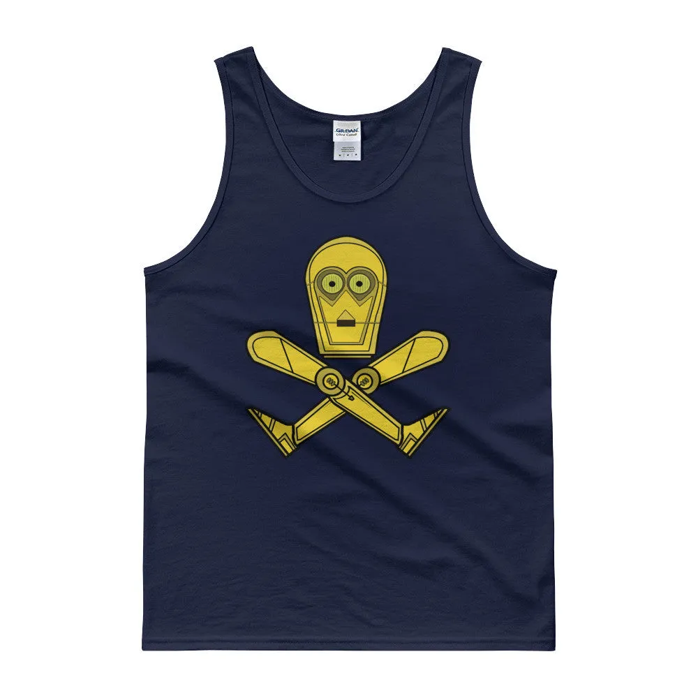 Space Pirate Flag Tank Top