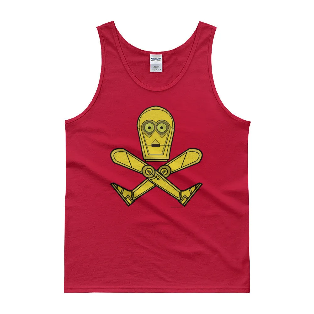 Space Pirate Flag Tank Top