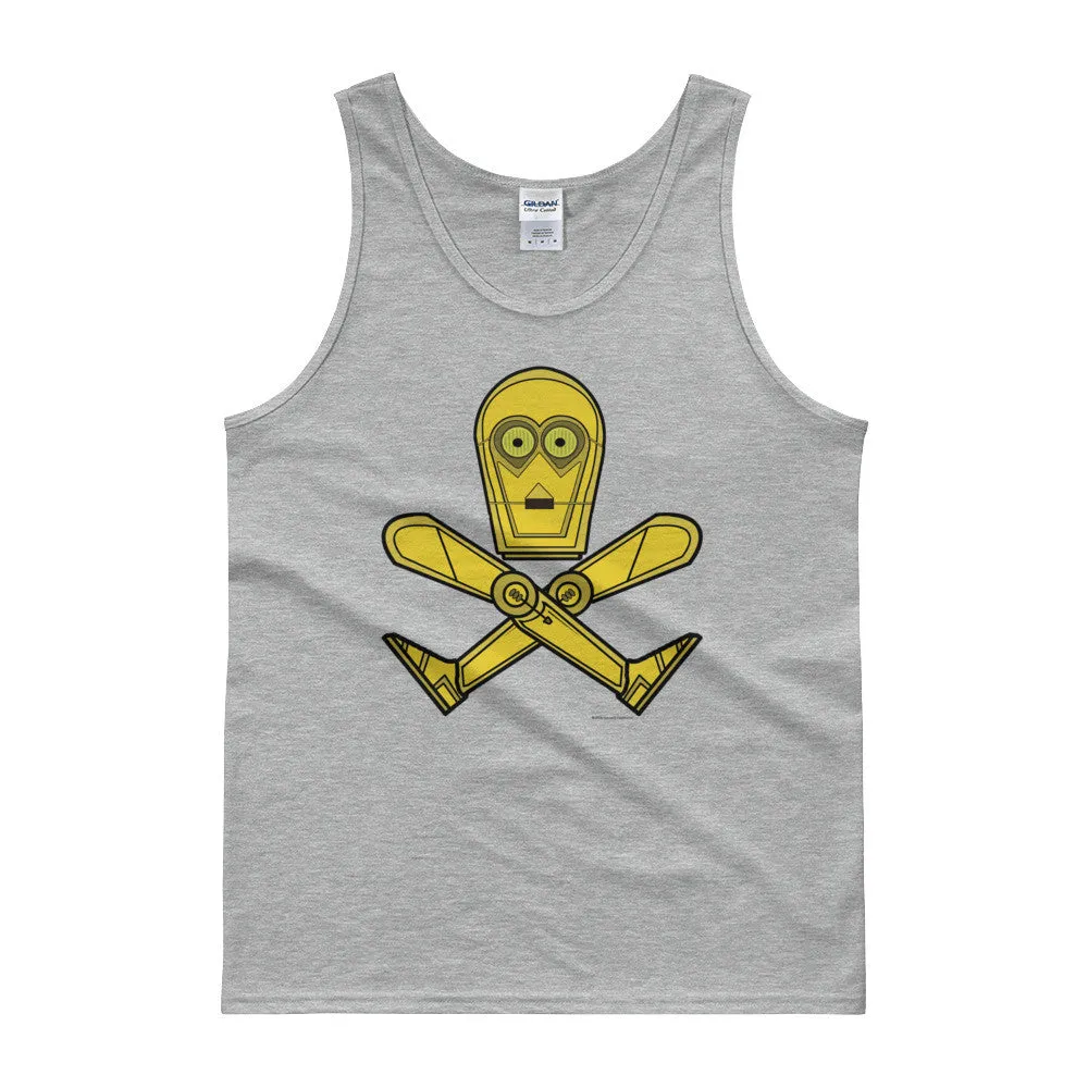 Space Pirate Flag Tank Top