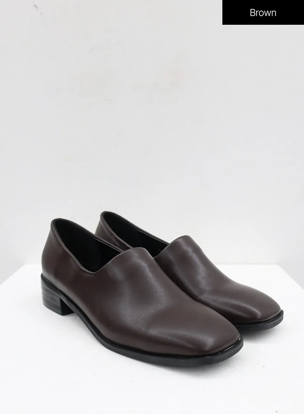 Square Toe Loafers OJ302