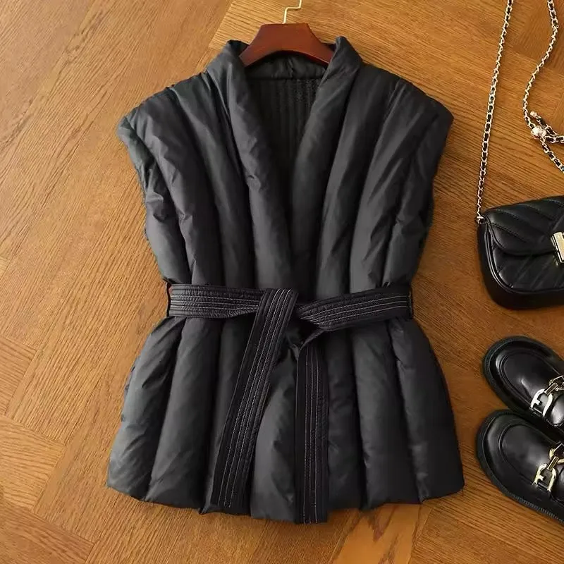 Stay Warm in Style: Women's Duck Down Vest