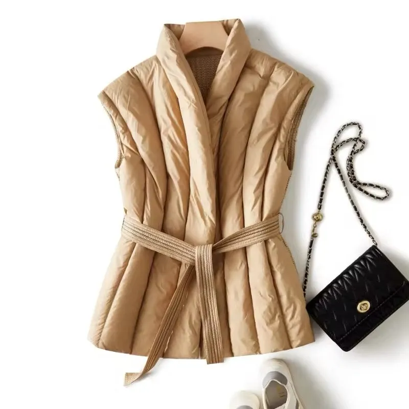 Stay Warm in Style: Women's Duck Down Vest