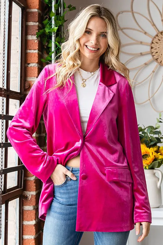 Stella Hot Pink Blazer