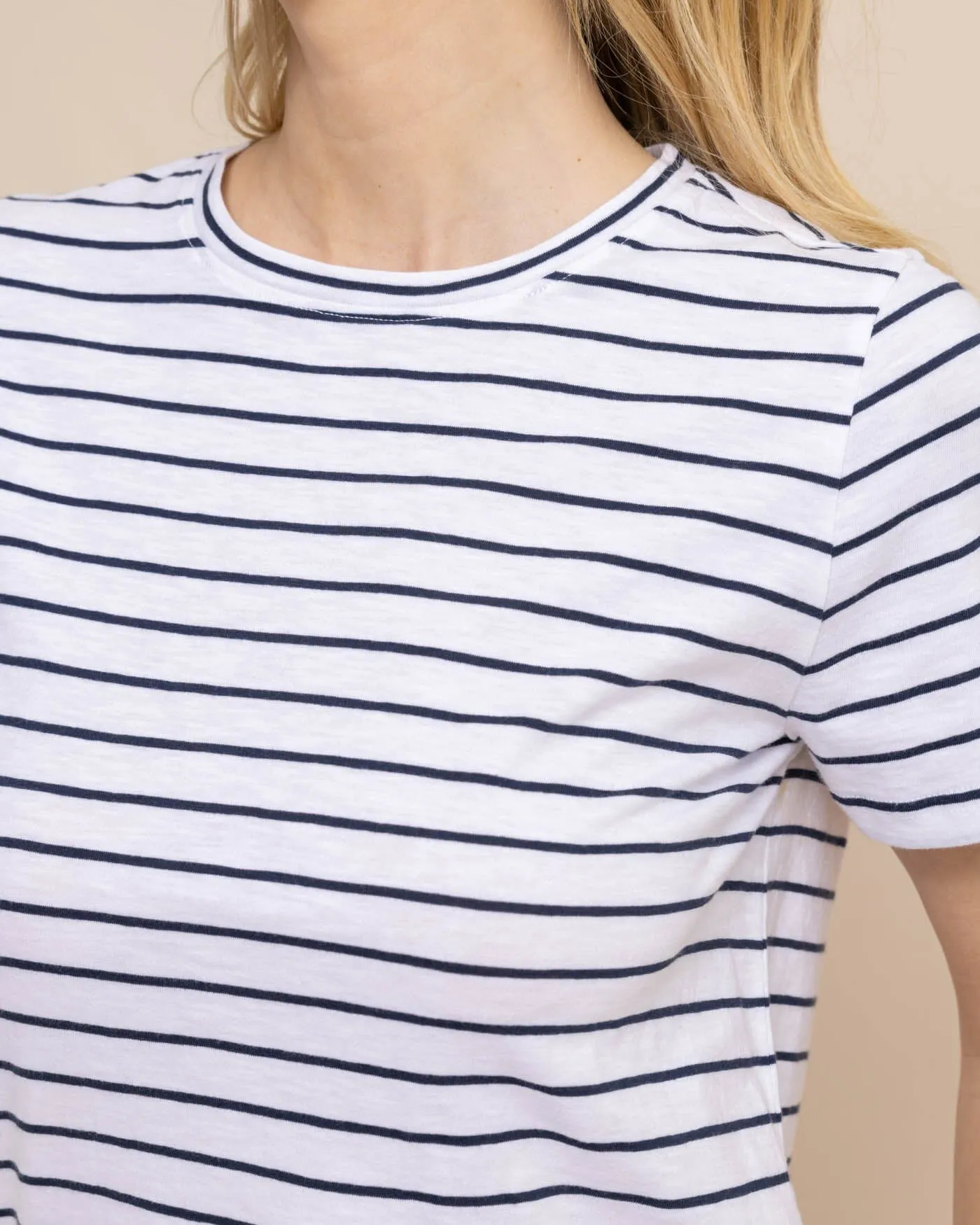 Sun Farer Stripe Crewneck T-Shirt