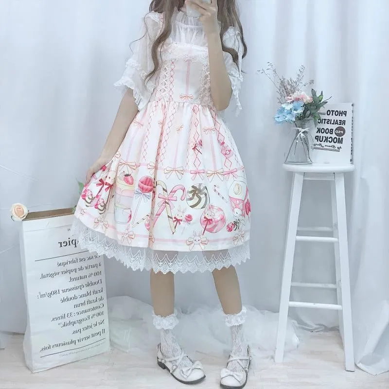 Sweet Candyland Lolita Dress