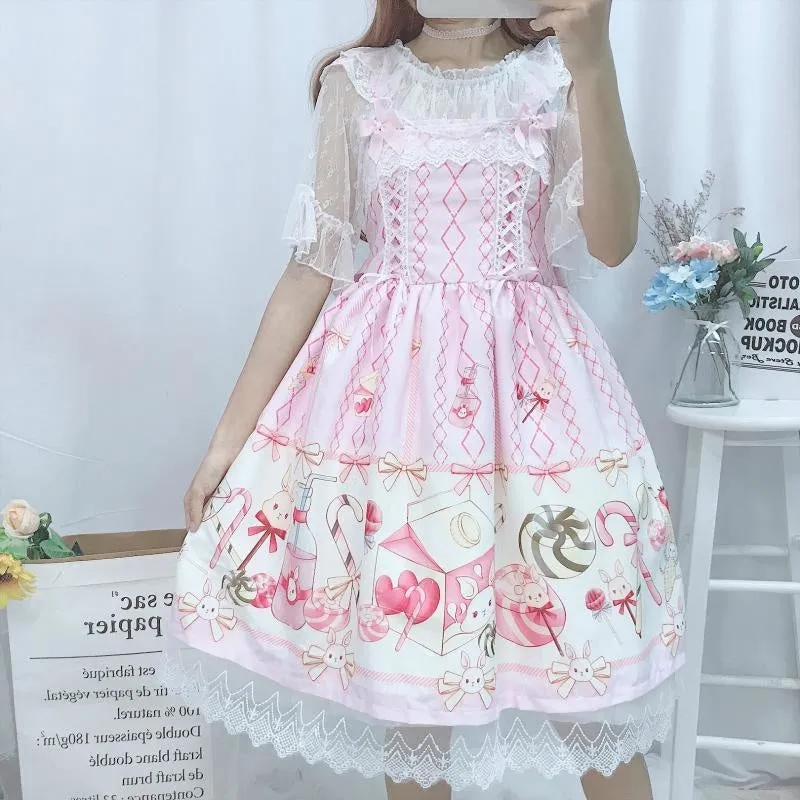 Sweet Candyland Lolita Dress