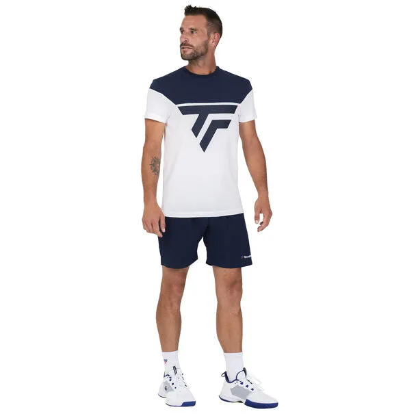 Tecnifibre Mens Training Tee White/Blue