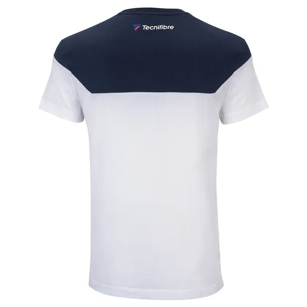 Tecnifibre Mens Training Tee White/Blue