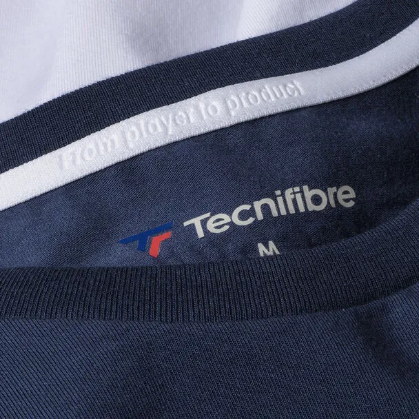 Tecnifibre Mens Training Tee White/Blue