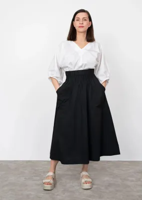 The Assembly Line - Elastic Waist Maxi Skirt