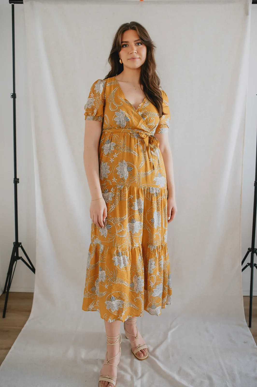 The Cara Paisley Floral Maxi Dress