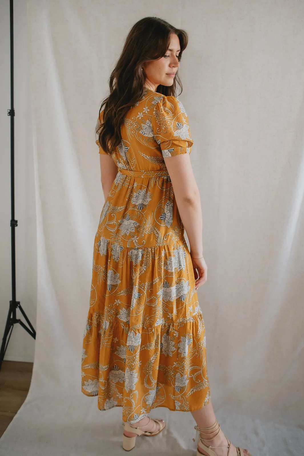 The Cara Paisley Floral Maxi Dress