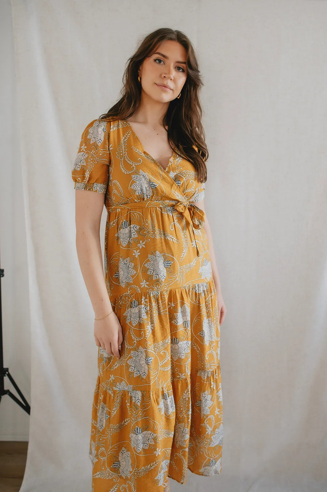 The Cara Paisley Floral Maxi Dress