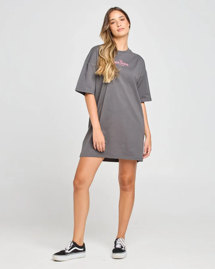 The Mad Hueys Skulls and Roses Womens Tee Dress