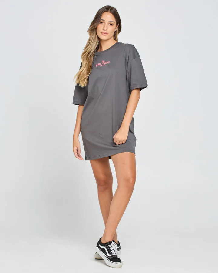 The Mad Hueys Skulls and Roses Womens Tee Dress