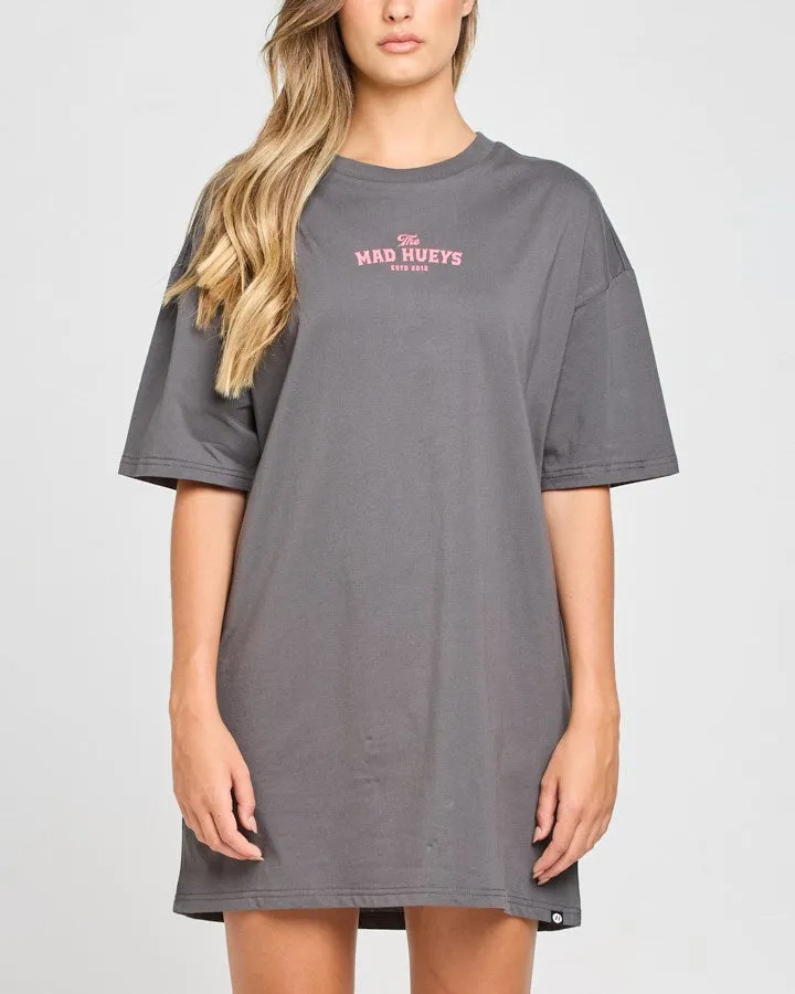 The Mad Hueys Skulls and Roses Womens Tee Dress